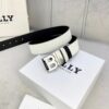 Bally Two-Tone Calfskin Men's Belt