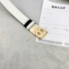 Bally Two-Tone Calfskin Men's Belt