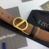 13407218689808119 Zegna Embossed Belt Replica