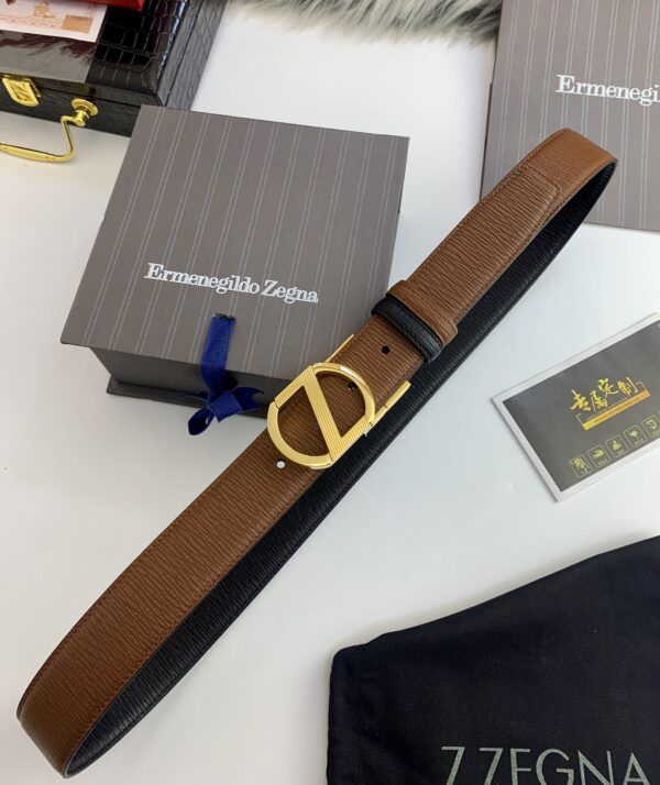 13407218695992060 Zegna Embossed Belt Replica