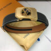13407219374985977-600x800 Louis Vuitton Leather Men's Belt (Original Item)