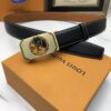 13407219376978295 Louis Vuitton Leather Men's Belt (Original Item)