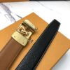 13407219380647932 Louis Vuitton Leather Men's Belt (Original Item)