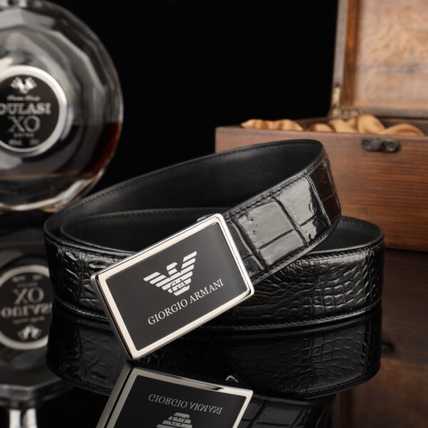 Armani Crocodile Leather Belt Replica