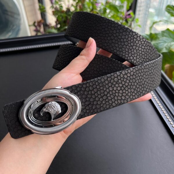 Stefano Ricci Top-Grain Leather Belt Replica