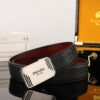 Prada Bison Leather Belt Replica