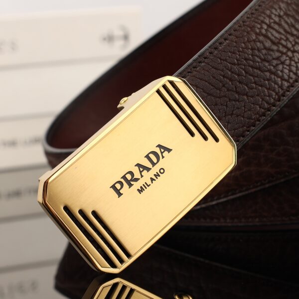 Prada Bison Leather Belt Replica