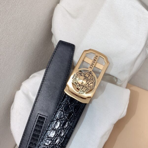 13407232101062238 Versace Calfskin Belt Replica