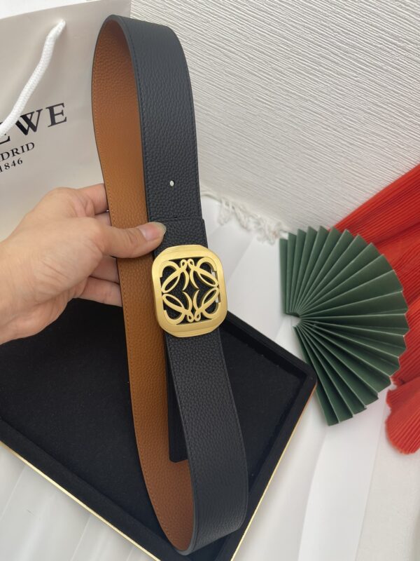 Replica Loewe Calfskin Leather Belt