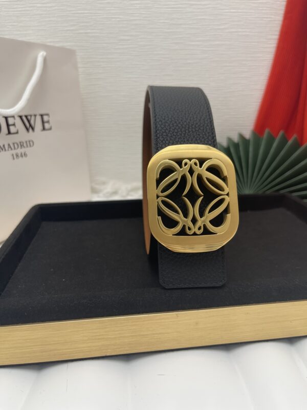 Replica Loewe Calfskin Leather Belt