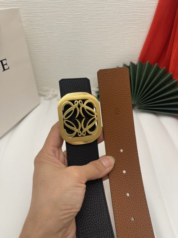 Replica Loewe Calfskin Leather Belt