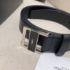 Yves Saint Laurent Double-Sided Calfskin Belt Replica