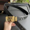 Louis Vuitton original crocodile leather replica belt