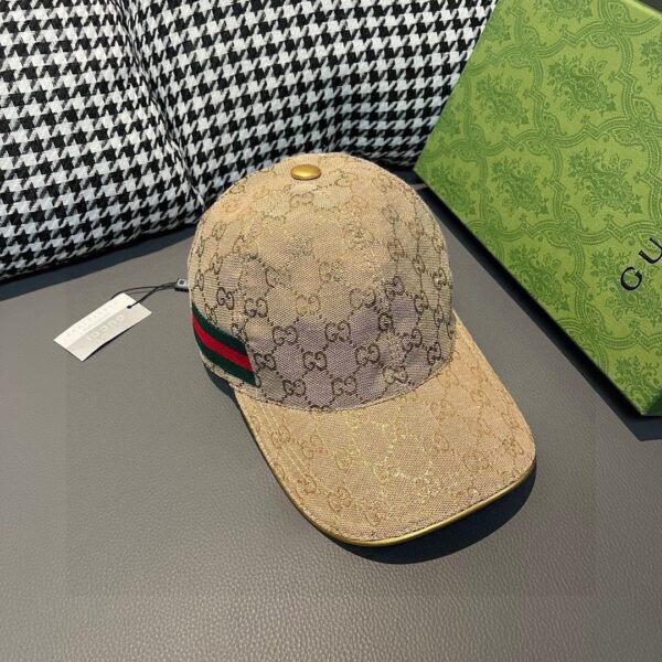 Gucci Gold Logo Baseball Cap (Original)