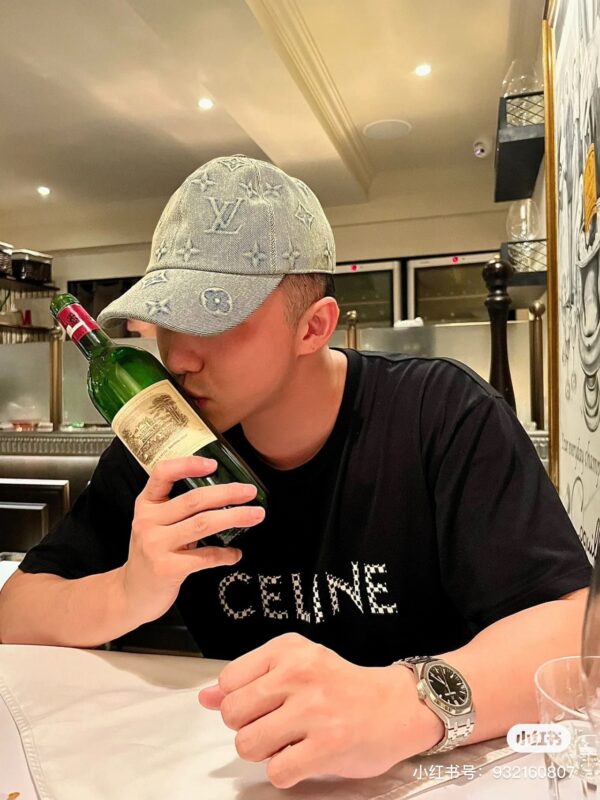 Louis Vuitton Classic Denim Embossed Baseball Cap