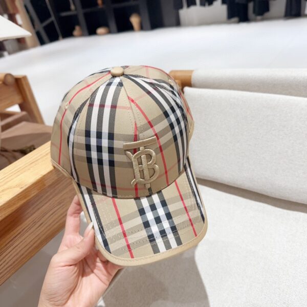 Burberry Color Block Baseball Cap