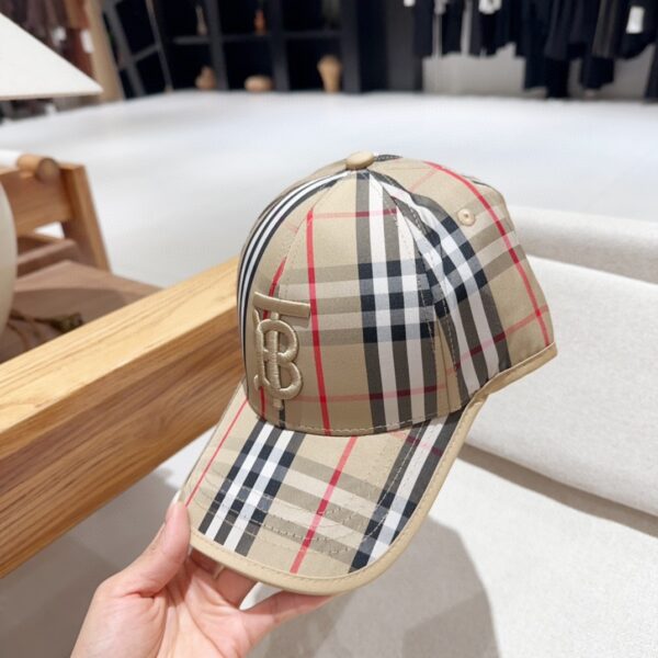 Burberry Color Block Baseball Cap
