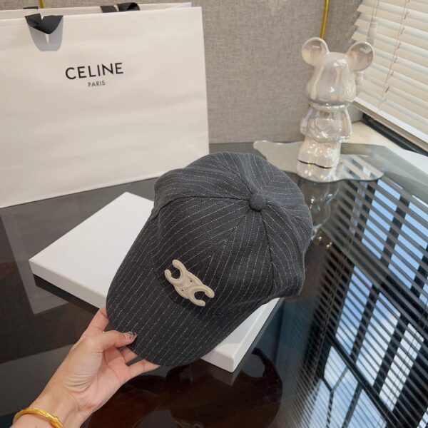 Celine Embroidered Logo Baseball Cap