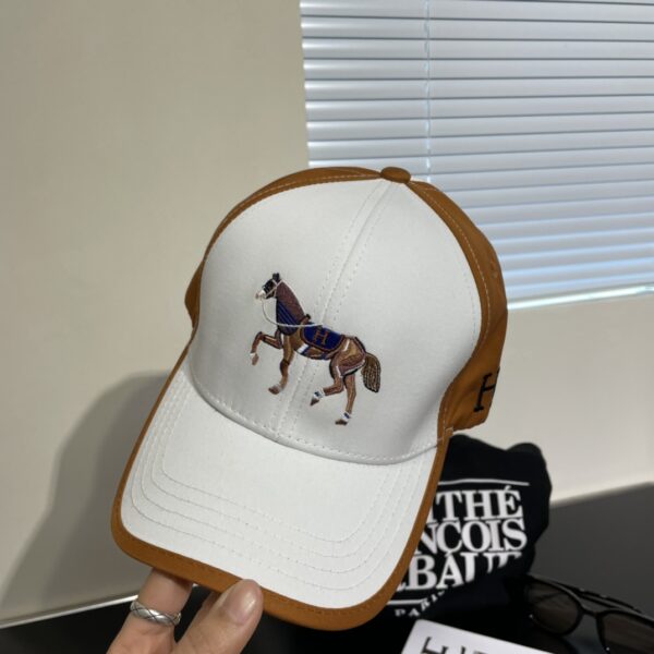 13407410981031630 Hermes Color Block Baseball Cap