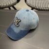 13407411241428314 Louis Vuitton Patchwork Denim Baseball Cap