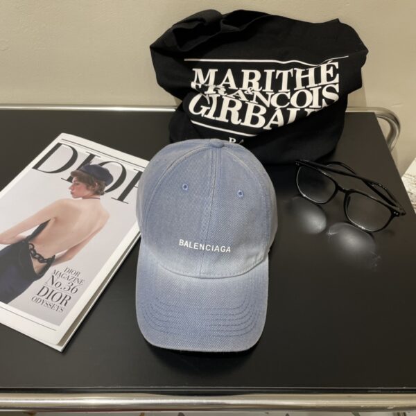 Balenciaga 100% Cotton Baseball Cap