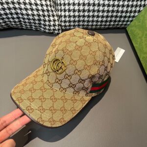 13407411926858167 Gucci Metal Double G Baseball Cap