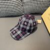 Burberry Original Plaid Baseball Cap