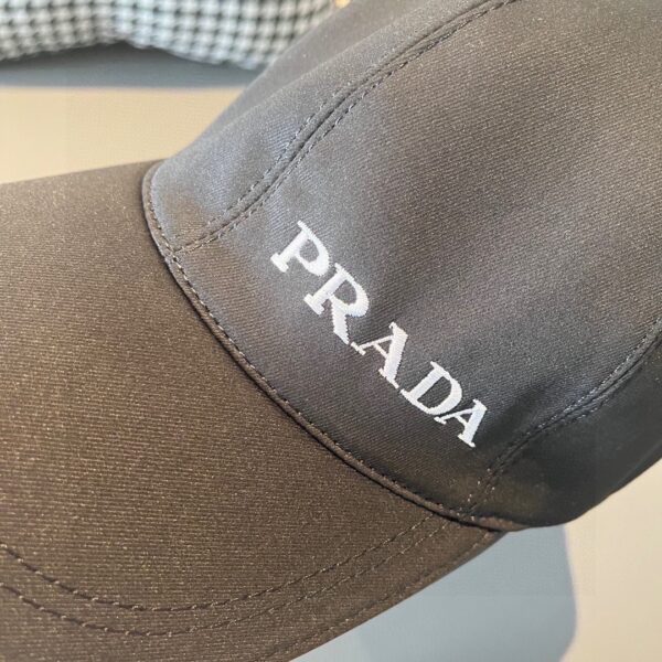 Prada Embroidered Baseball Cap