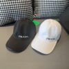 Prada Embroidered Baseball Cap