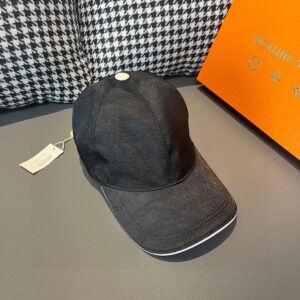 13407412246228990 Louis Vuitton Checkered Baseball Cap
