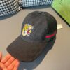 Gucci Tiger Head Embroidered Baseball Cap