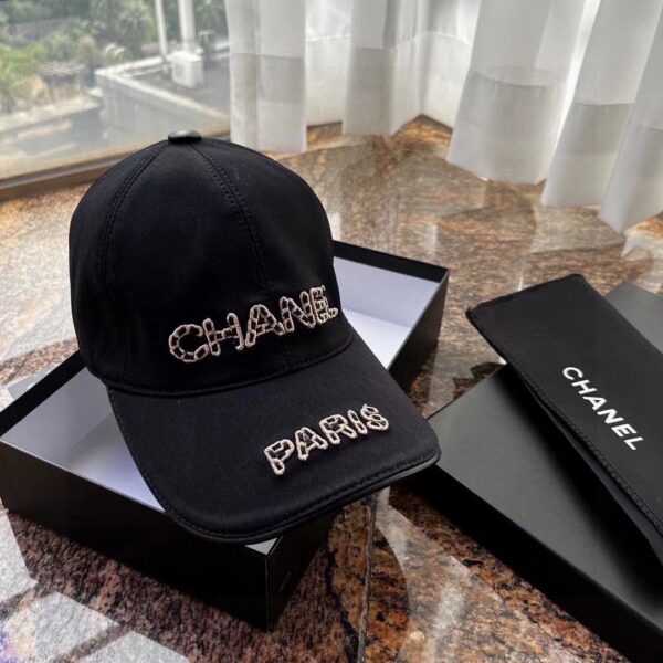 13407412450341463 Chanel 3D Embroidered Baseball Cap