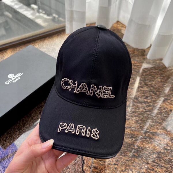 13407412451148054 Chanel 3D Embroidered Baseball Cap