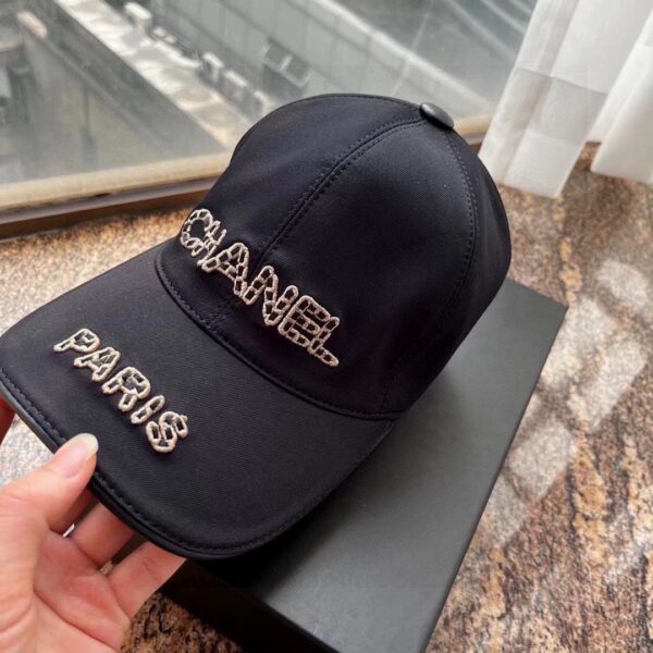 13407412452059476 Chanel 3D Embroidered Baseball Cap