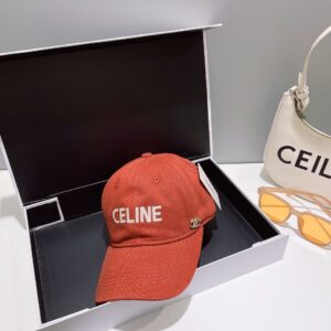 Celine Arc de Triomphe Embroidered Baseball Cap