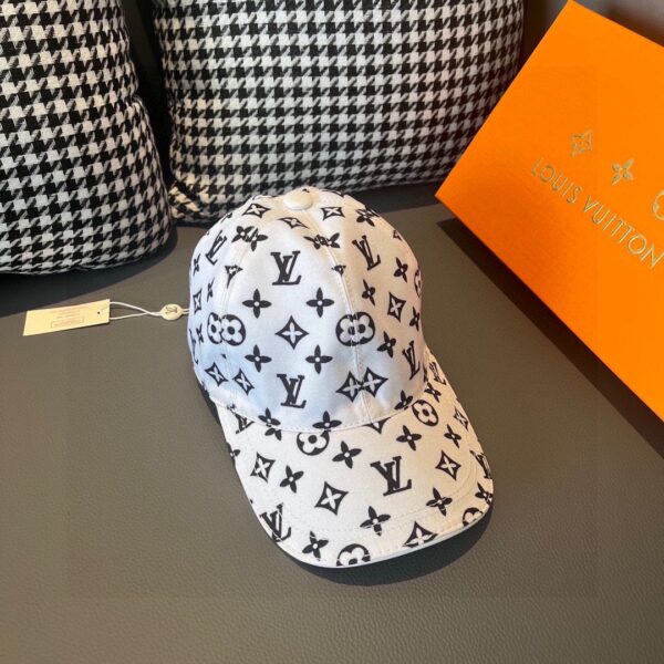 Louis Vuitton Denim Jacquard Baseball Cap (Original)