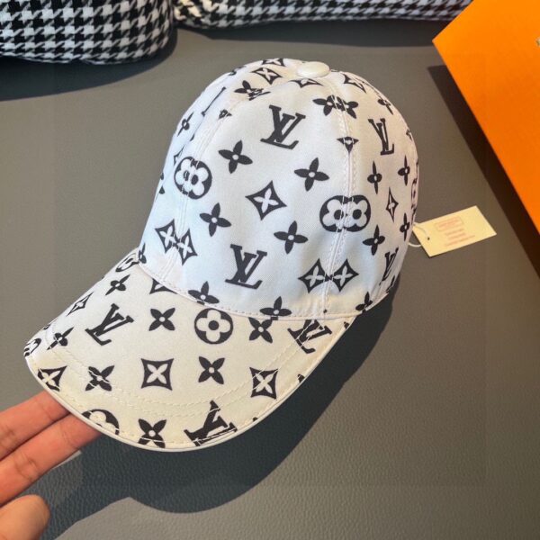 Louis Vuitton Denim Jacquard Baseball Cap (Original)