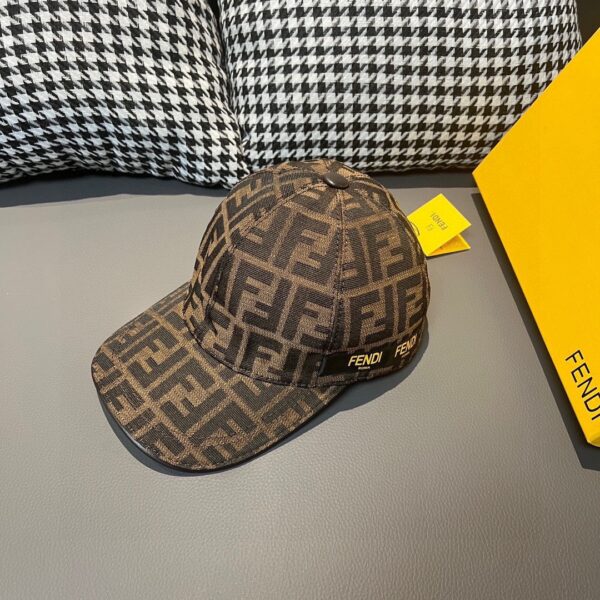 Fendi Original Jacquard Baseball Cap