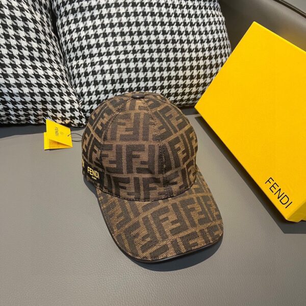 Fendi Original Jacquard Baseball Cap