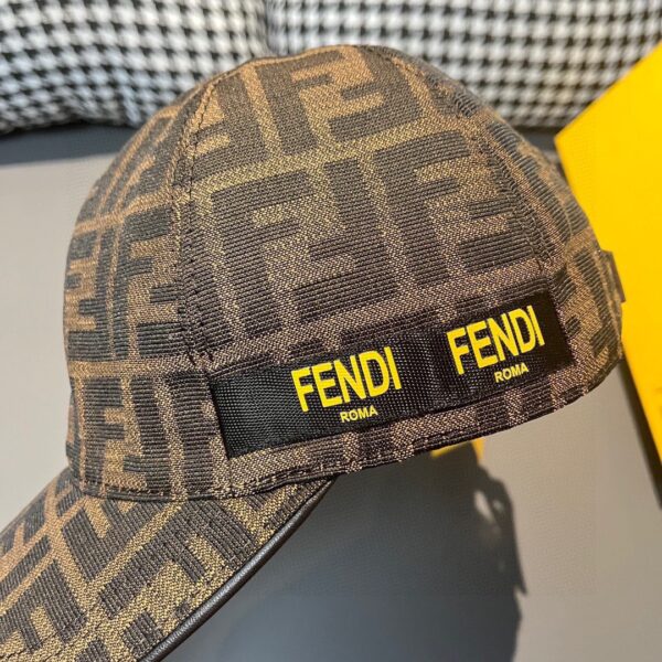 Fendi Original Jacquard Baseball Cap