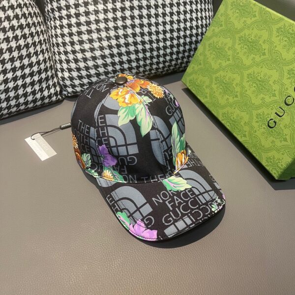 Gucci The North Face Print Baseball Cap