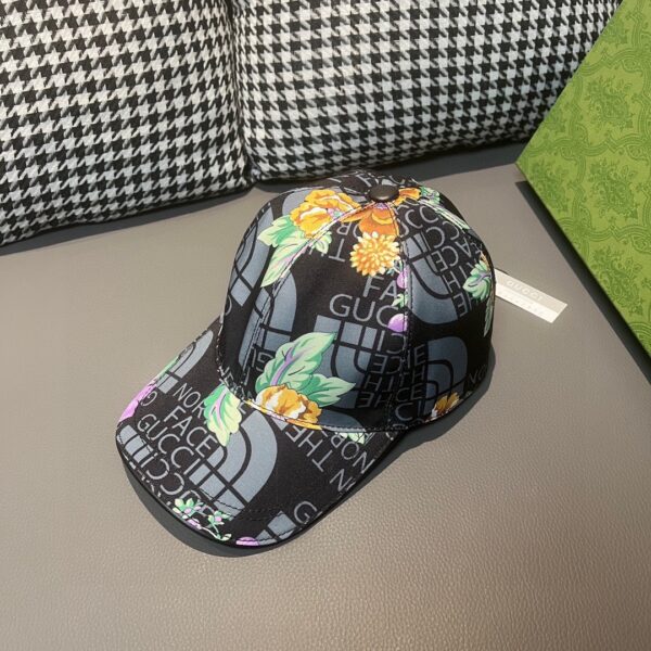 Gucci The North Face Print Baseball Cap