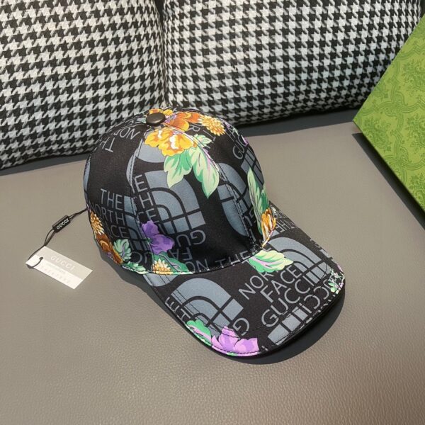Gucci The North Face Print Baseball Cap