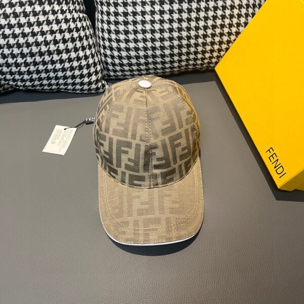 Fendi Original Jacquard Baseball Cap