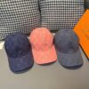13407497422111090 Louis Vuitton Jacquard Denim Baseball Cap