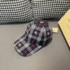 Burberry Check Baseball Cap