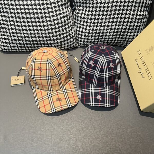 Burberry Check Baseball Cap
