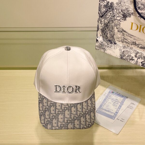 Dior Embroidered Baseball Cap (Original Quality)