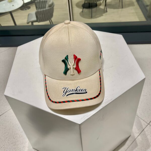 NY Simple Colorful Embroidered Baseball Cap