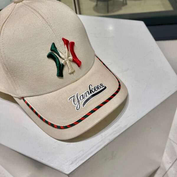 NY Simple Colorful Embroidered Baseball Cap